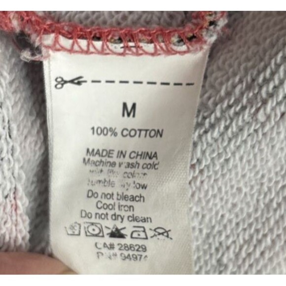 Stussy Wendel Paisley Crew Neck Sweatshirt Size Medium - Picture 8 of 9